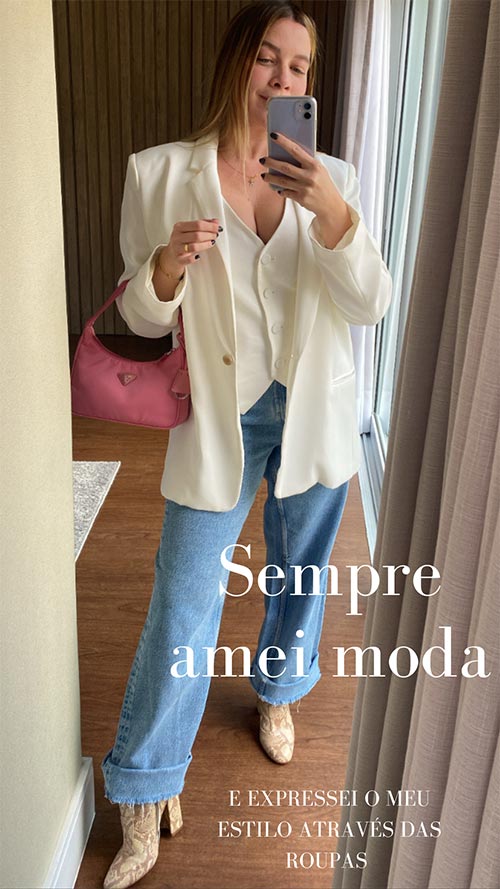 Kamila Fortunato e a moda